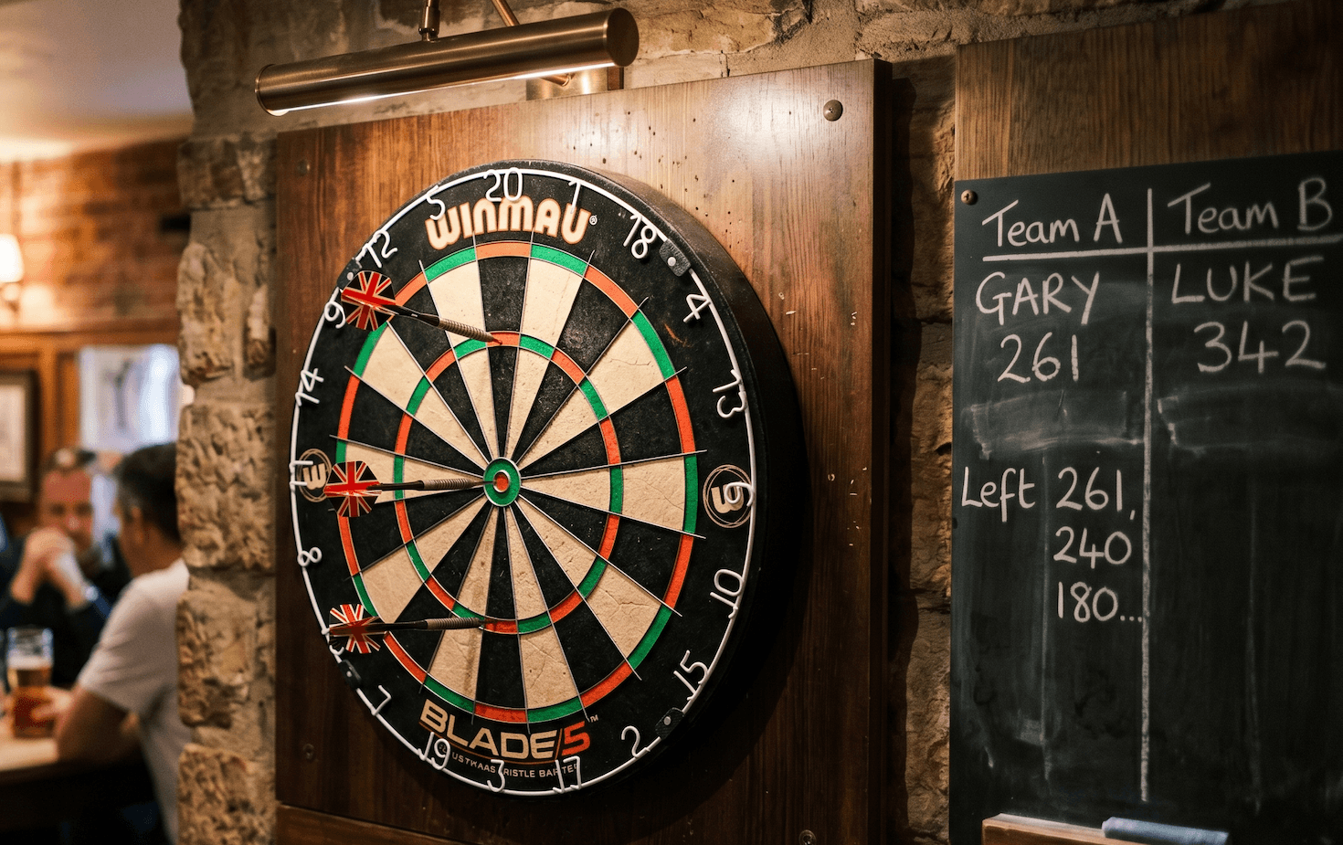 how to clean a dartboard