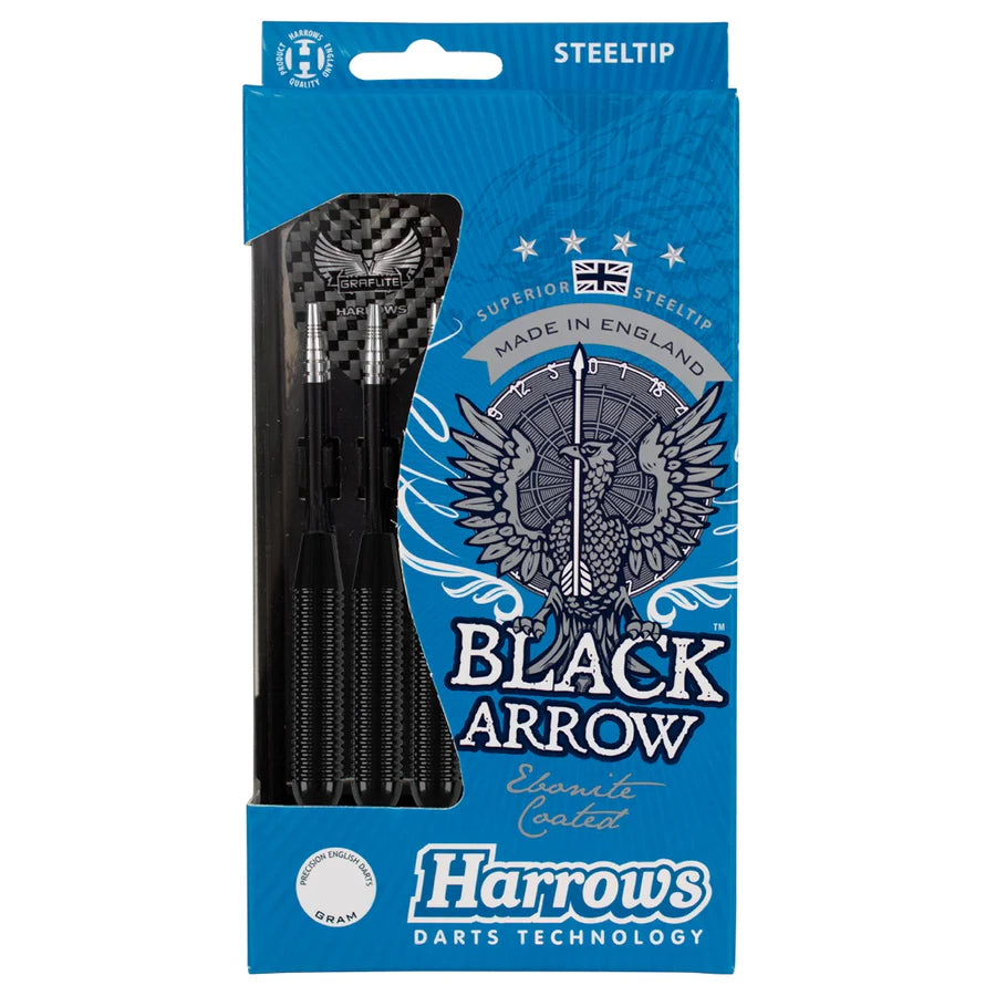 Harrows Black Arrow Brass Ringed Darts