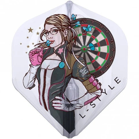 L-Style EZ L-Flights Integrated Champagne Ring - L1 EZ - Fallon Sherrock V4