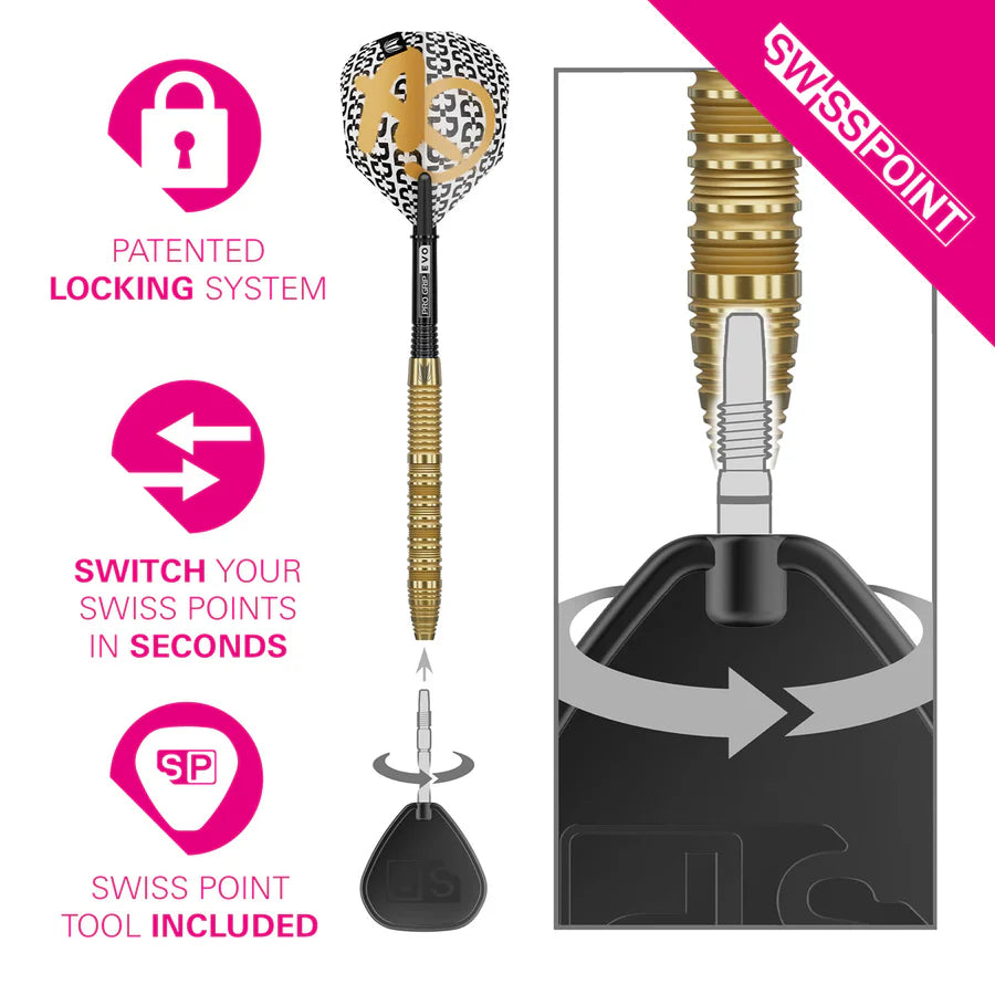 Bolide Envy 01 90% Tungsten Steel Tip Darts