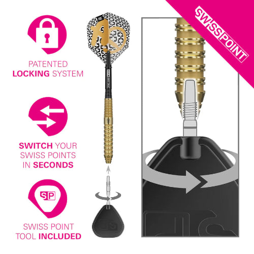 Bolide Envy 02 90% Tungsten SP Steel Tip Darts