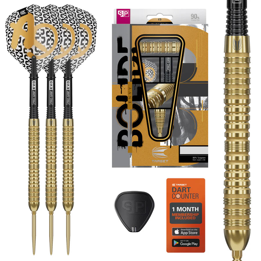 Bolide Envy 04 90% Tungsten SP Steel Tip Dart