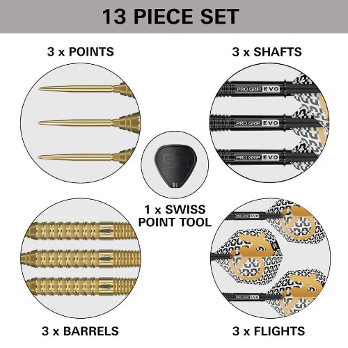 Bolide Envy 02 90% Tungsten SP Steel Tip Darts