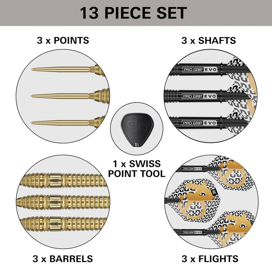 Bolide Envy 03 90% Tungsten SP Steel Tip Darts