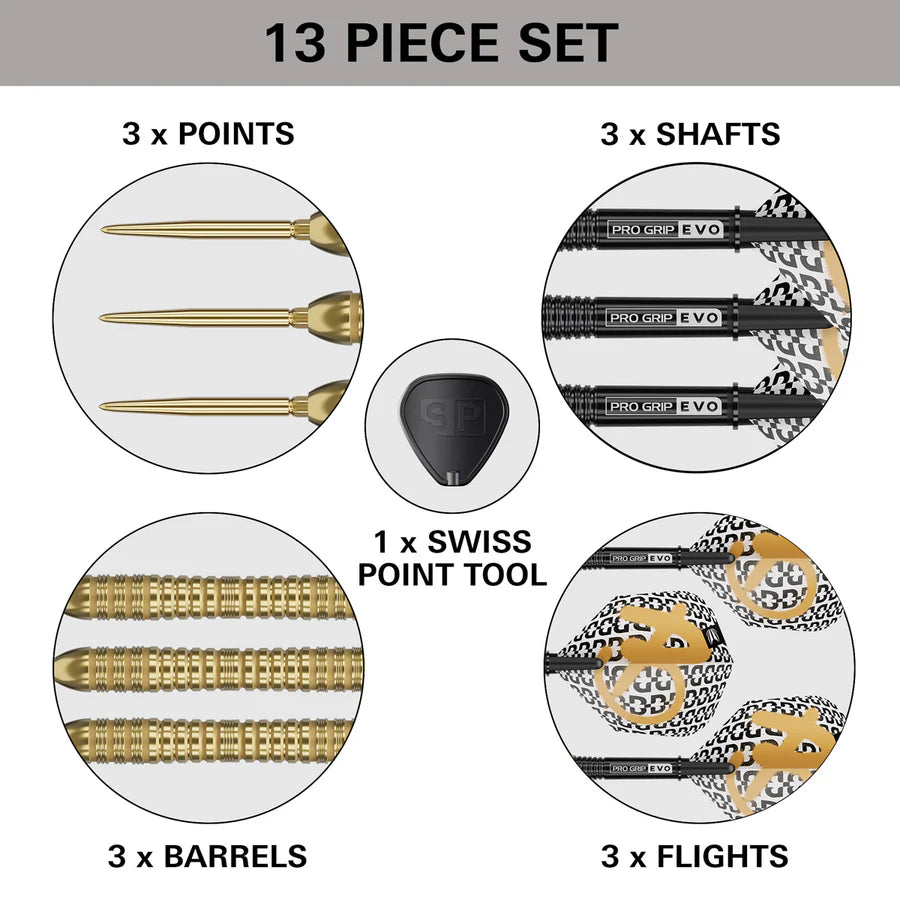 Bolide Envy 04 90% Tungsten SP Steel Tip Dart