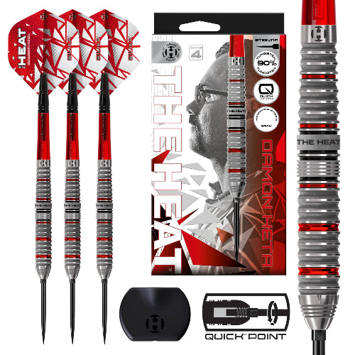 Harrows Damon Heta Series 4 90% Tungsten Steel Tip Darts