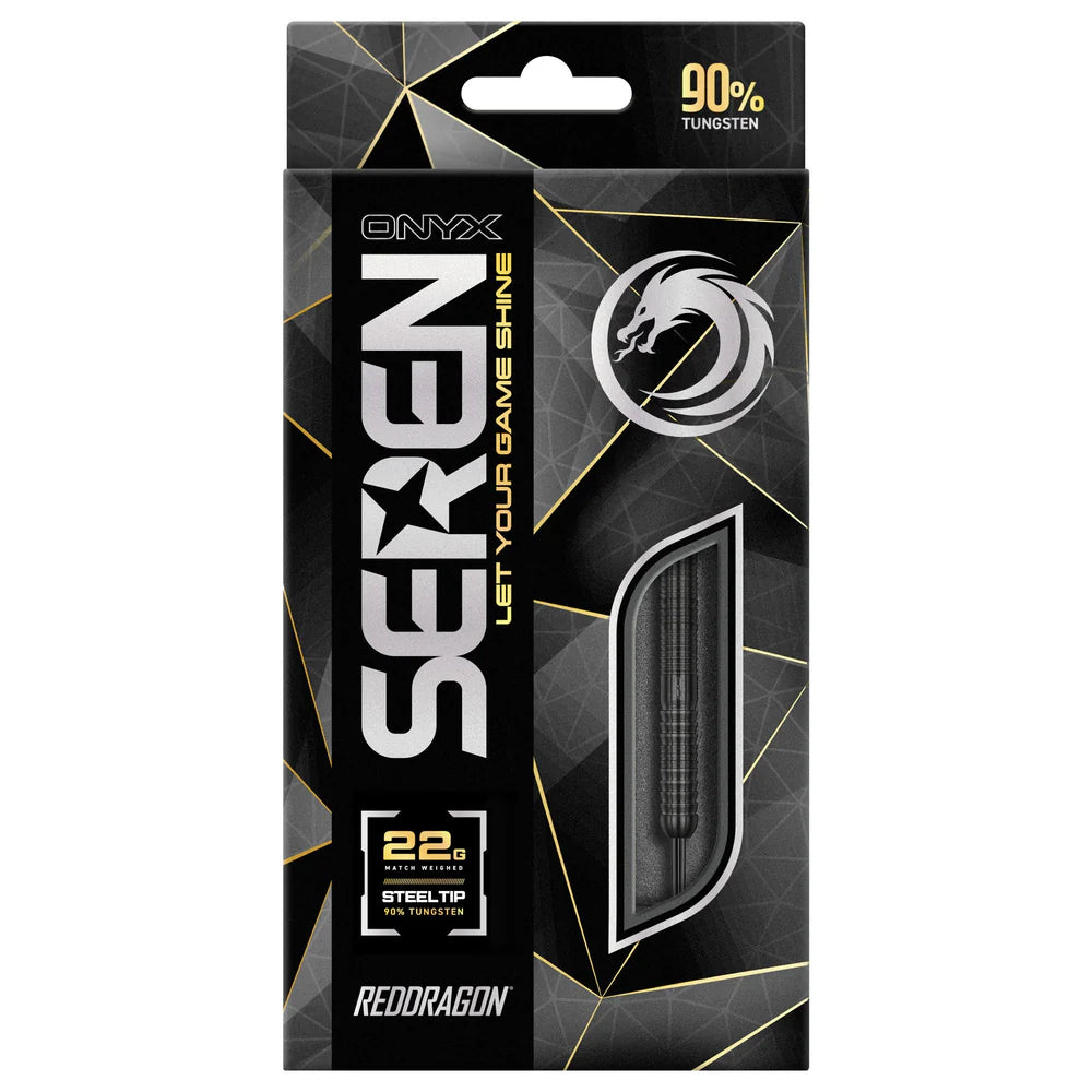 Red Dragon Seren 1 Onyx Steel Tip Darts