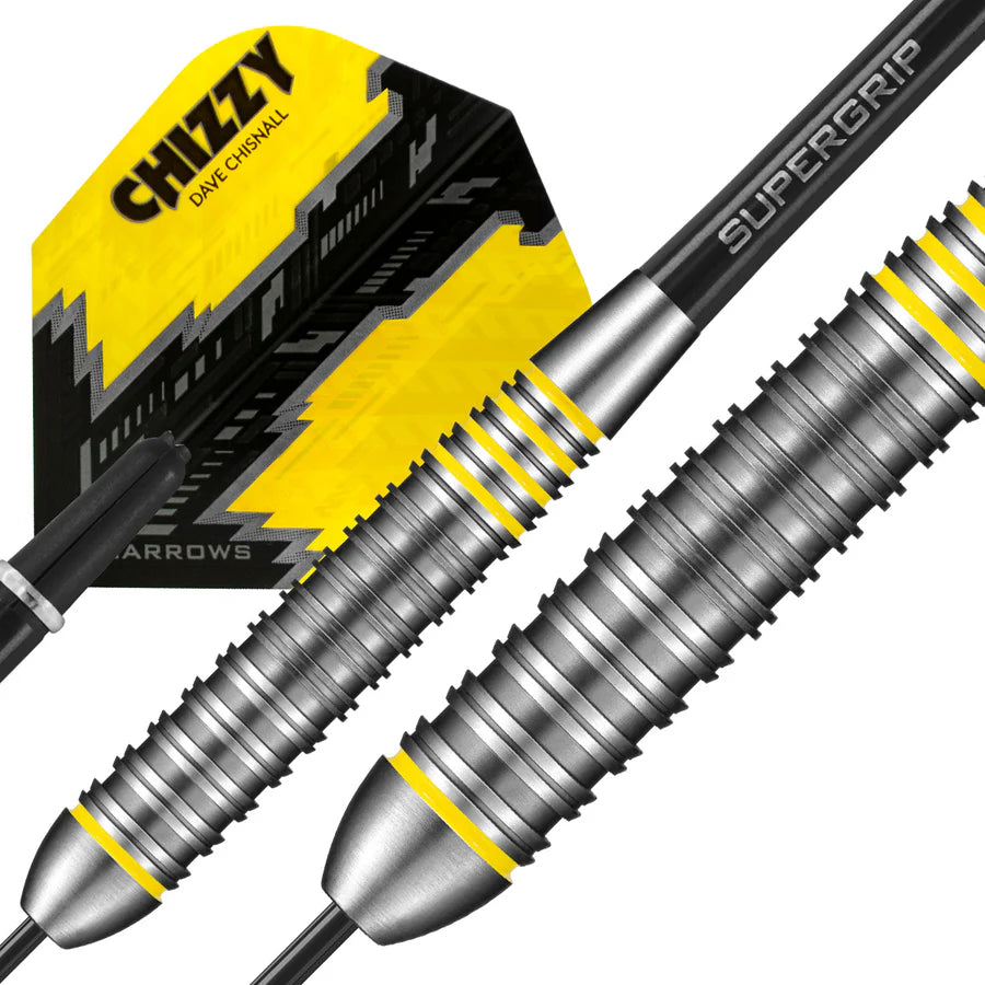 Harrows Dave Chisnall Chizzy Brass Steel Tip Darts