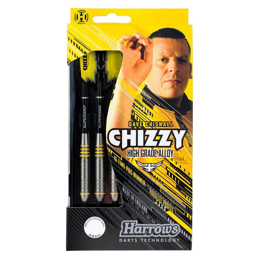 Harrows Dave Chisnall Chizzy Brass Steel Tip Darts