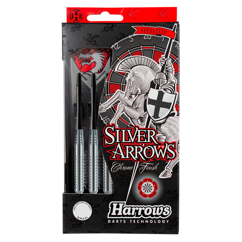 Harrows Silver Arrows Steel Tip Brass Darts