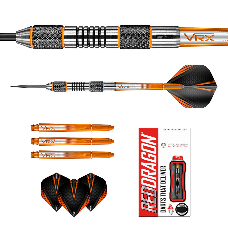 Red Dragon Amberjack 5 90% Tungsten Steel Tip Darts