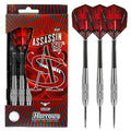 Harrows Assassin 80% Tungsten Red Steel Tip Darts