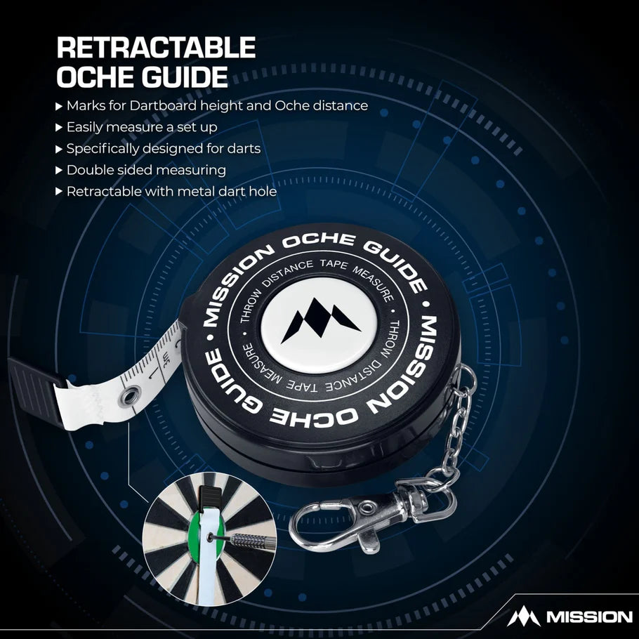 Mission Retractable Dartboard Measure