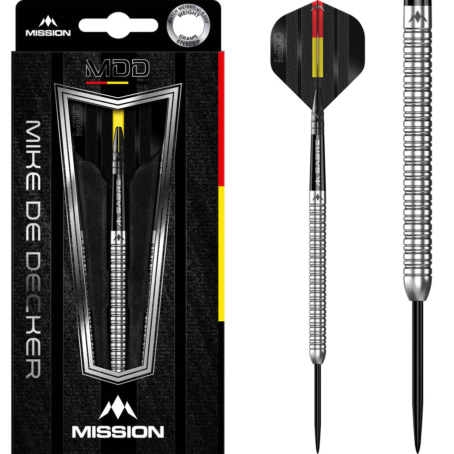 Mission Mike De Decker 95% Tungsten Steel Tip Darts
