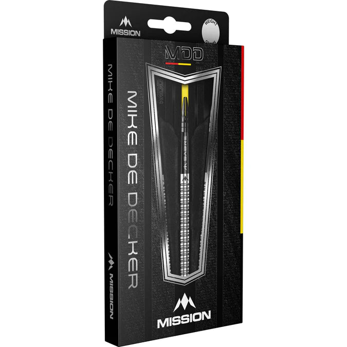 Mission Mike De Decker 95% Tungsten Steel Tip Darts