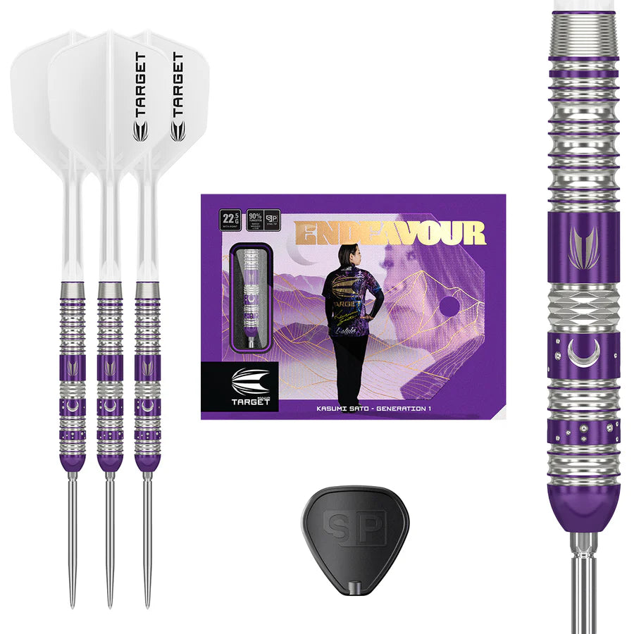 Target Japan Endeavour G1 90% Tungsten Steel Tip Darts