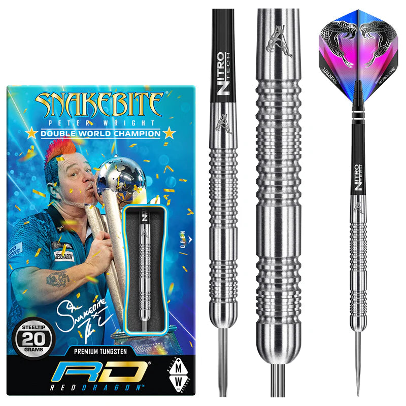 Peter Wright Euro 11 90% Tungsten Steel Tip Darts