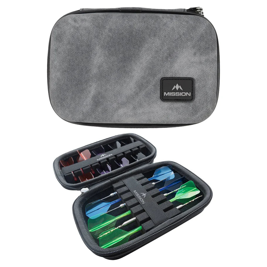 Force 90 Eva Darts Case Grey Denim