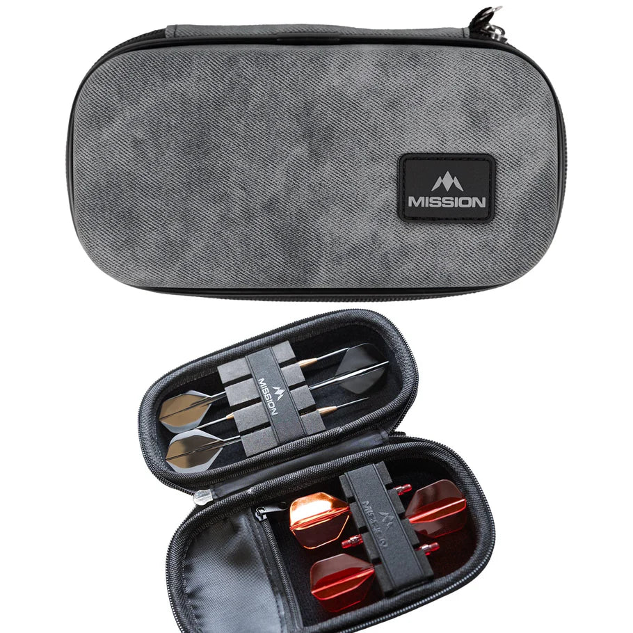 Force 90 Eva Darts Case Grey Denim