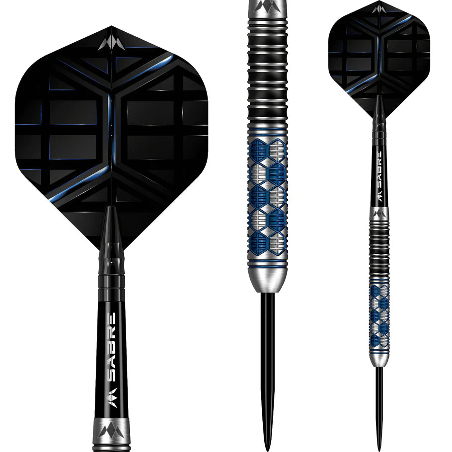 Mission Hexon 90% Tungsten Steel Tip Darts Blue PVD