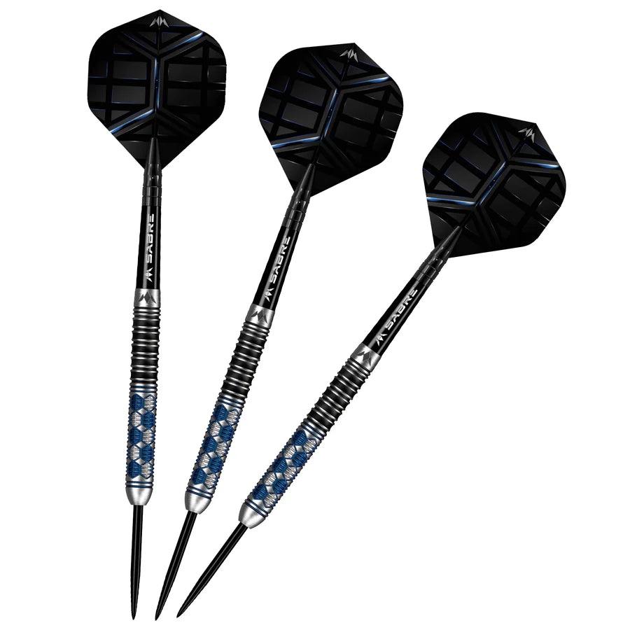 Mission Hexon 90% Tungsten Steel Tip Darts Blue PVD
