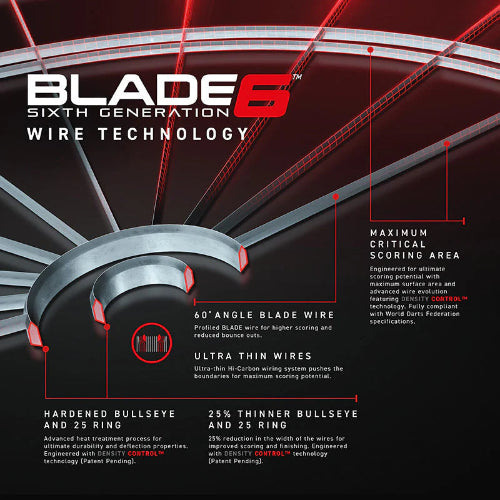 Blade 6 Professional Dart Board