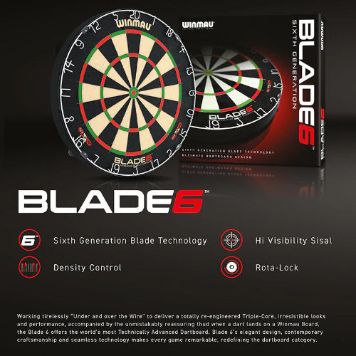 Blade 6 Professional Dart Board