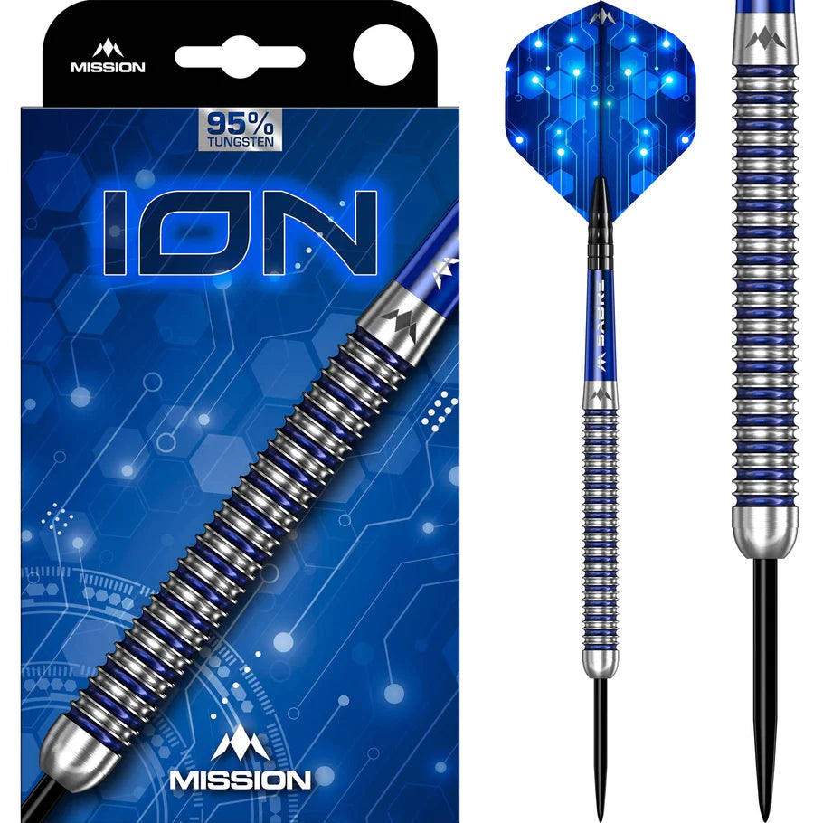 Mission Ion 95% Tungsten Steel Tip Darts
