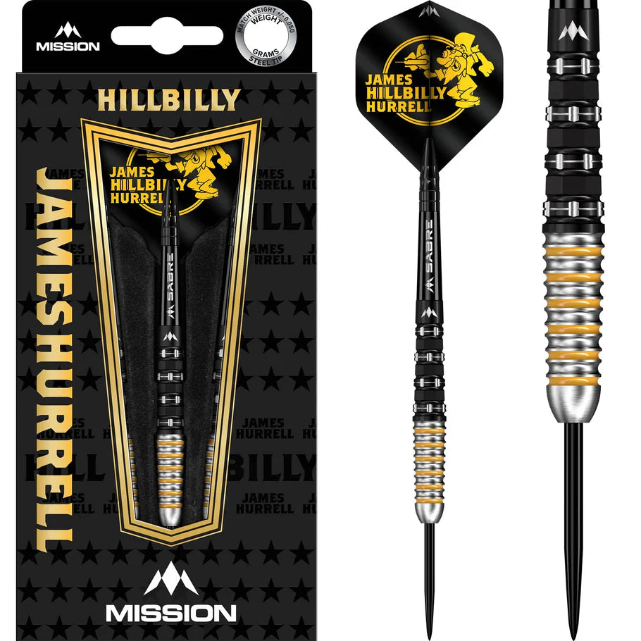 Mission James Hurrell 95% Tungsten Steel Tip Darts