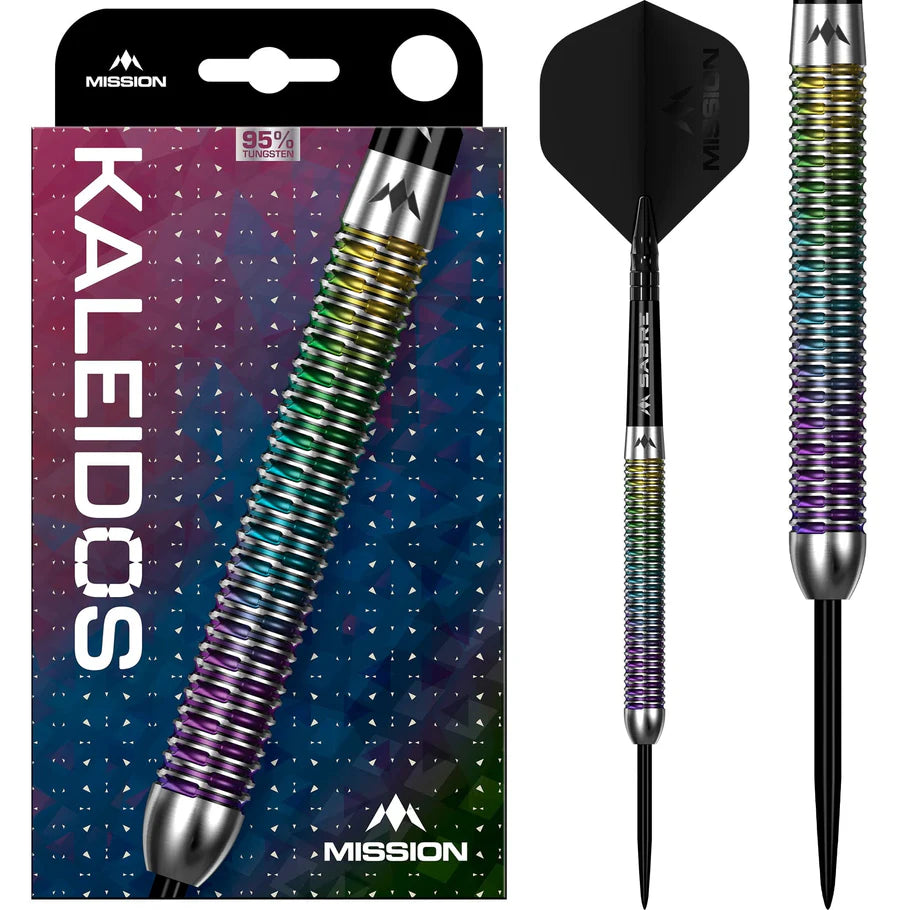 Mission Kaleidos 95% Tungsten Steel Tip Darts