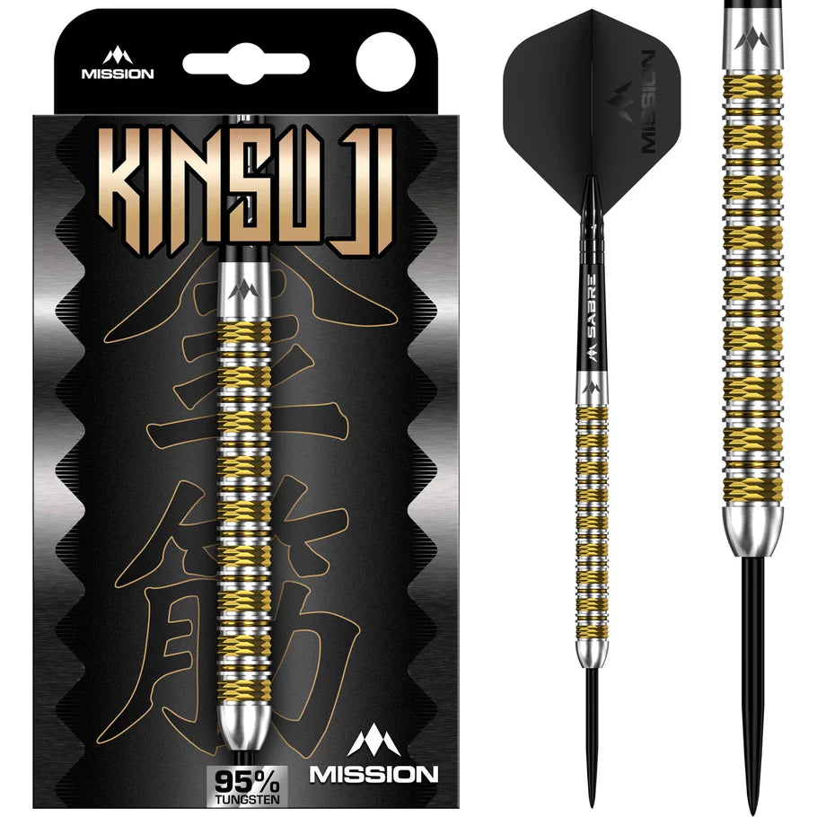 Mission Kinsuji 95% Tungsten Steel Tip Darts
