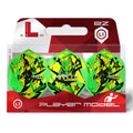 L-Style EZ L-Flights - Integrated Champagne Ring - L1 - Mikuru Suzuki V5 Neon Green