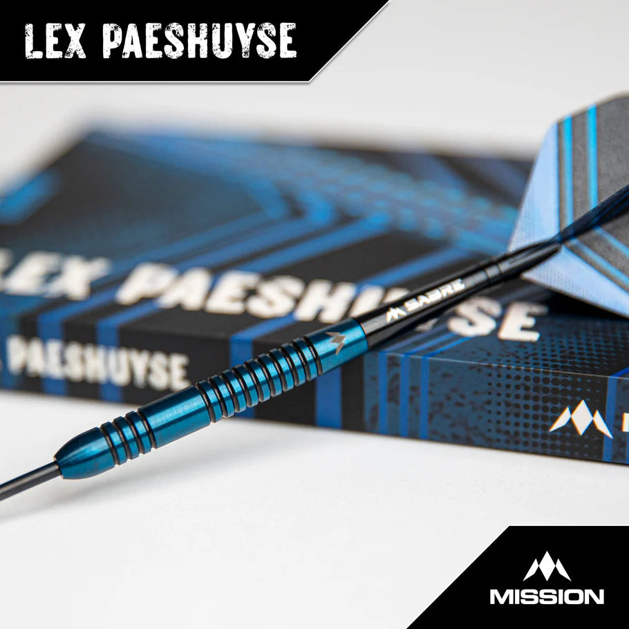 Mission Lex Paeshuyse 90% Tungsten Steel Tip Darts