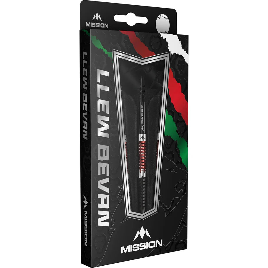 Mission Llew Bevan 90% Tungsten Steel Tip Darts