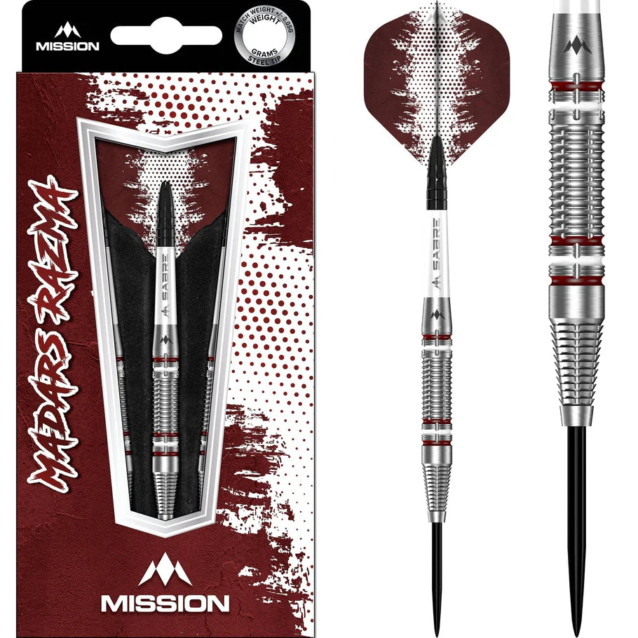 Mission Madars Razma 95% Tungsten Steel Tip Darts