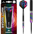 Mission Matthew Edgar 90% Tungsten Steel Tip Darts