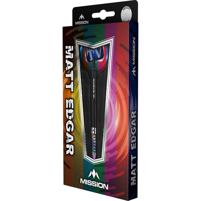 Mission Matthew Edgar 90% Tungsten Steel Tip Darts