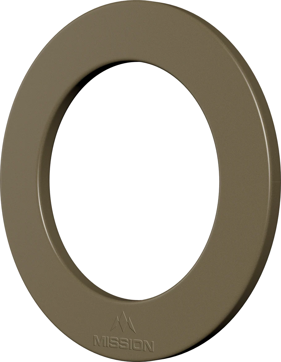 Mission Heavy Duty Embossed Logo Dartboard Surround