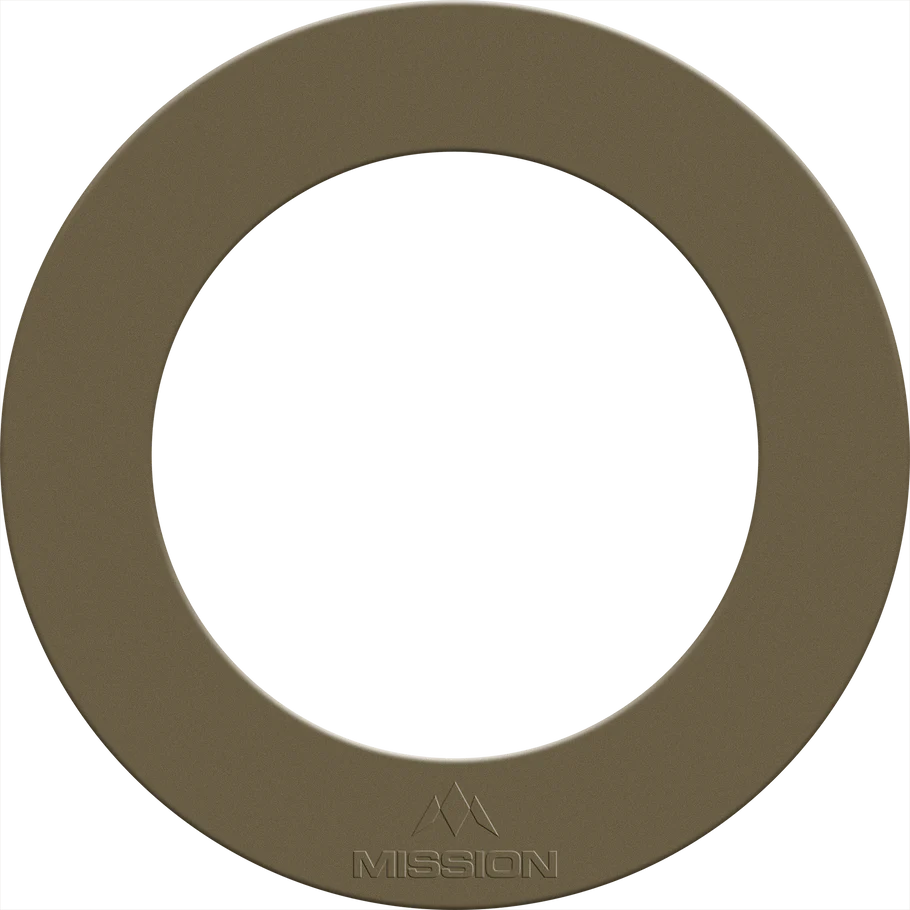 Mission Heavy Duty Embossed Logo Dartboard Surround
