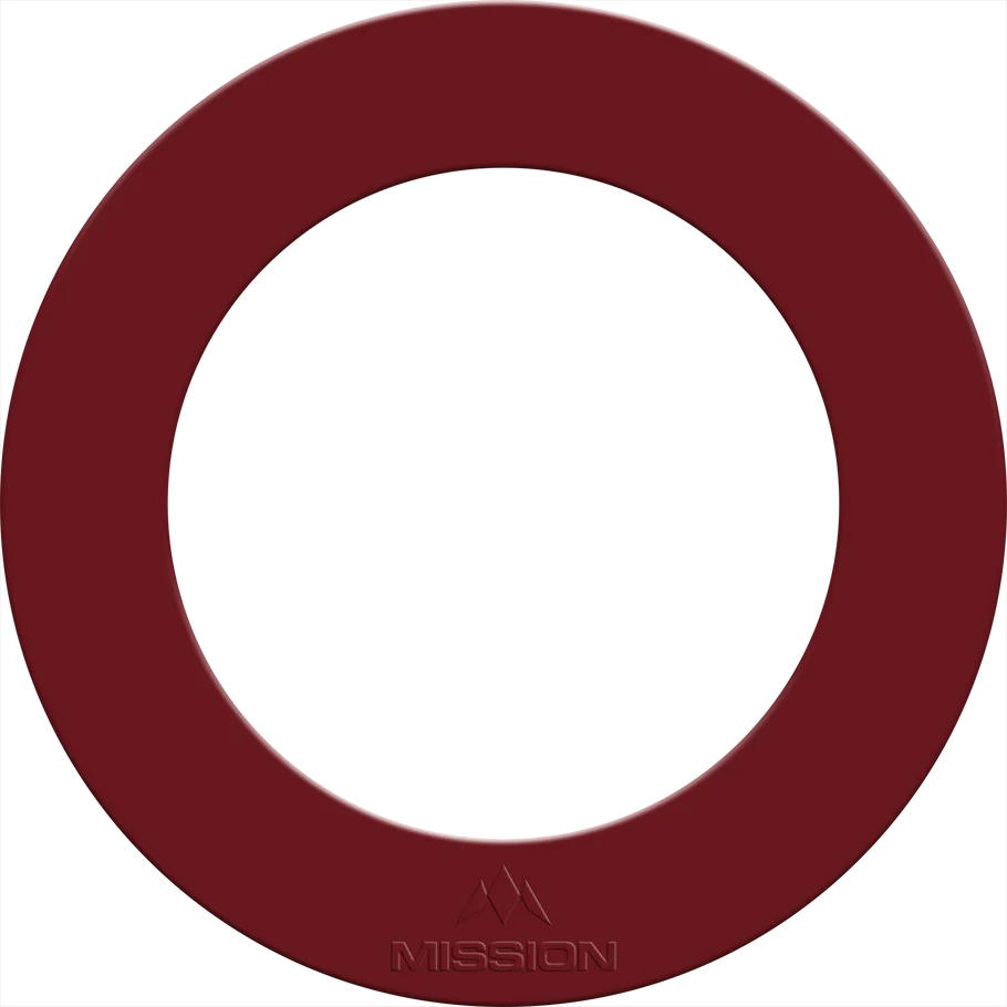 Mission Heavy Duty Embossed Logo Dartboard Surround