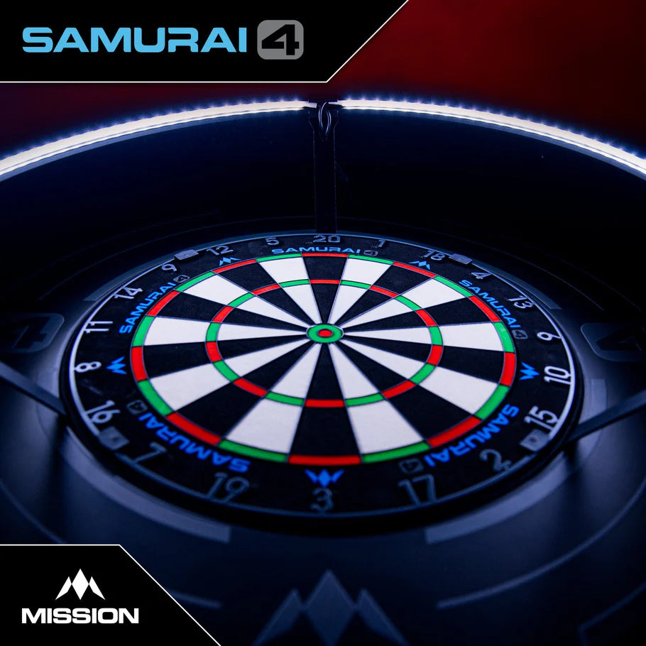 Mission Samurai 4 Dartboard Graphite Edition