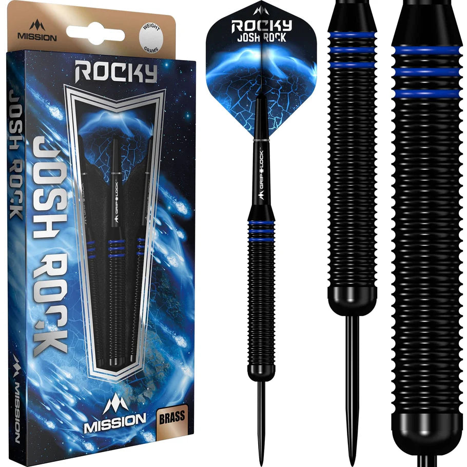 Mission Josh Rock Steel Tip Brass Darts