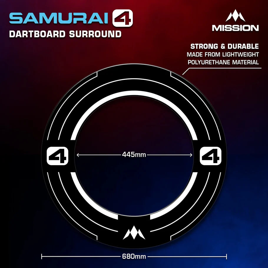 Mission Samurai 4 Dartboard Surround