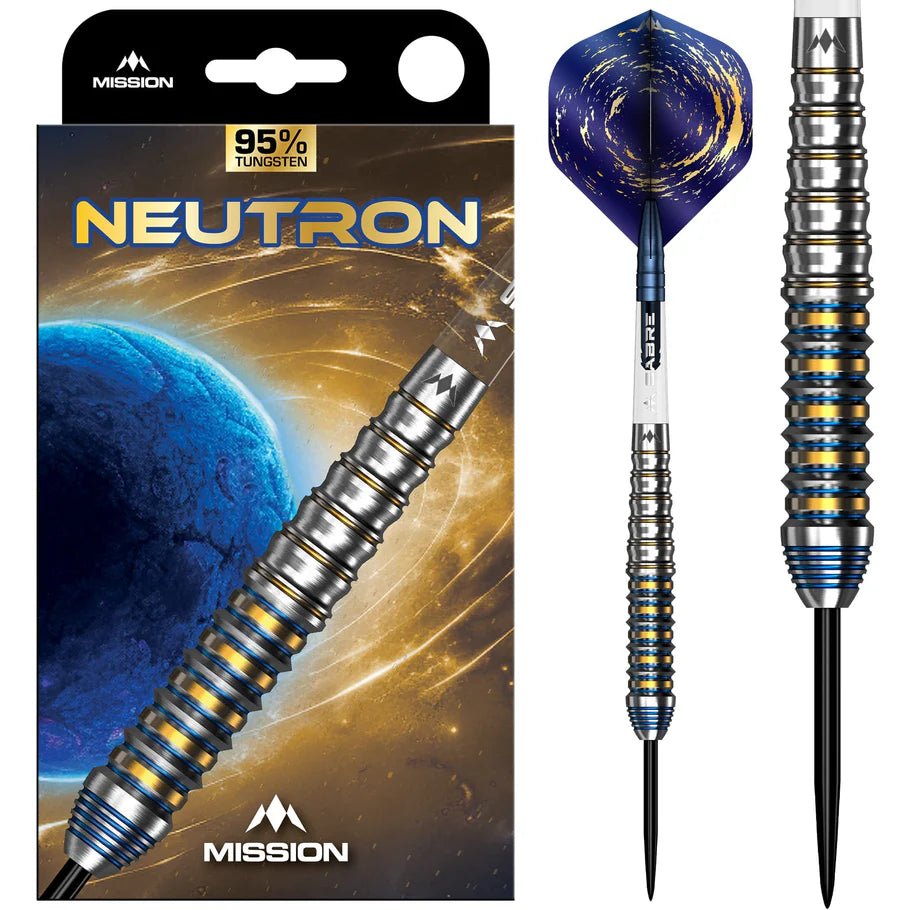 Mission Neutron 95% Tungsten Steel Tip Darts