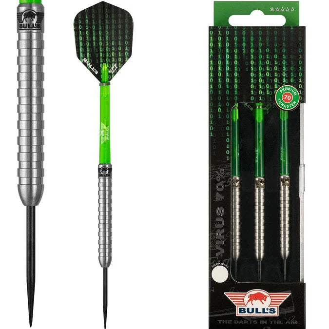 Bulls NL Virus 70% Tungsten Steel Tip Darts