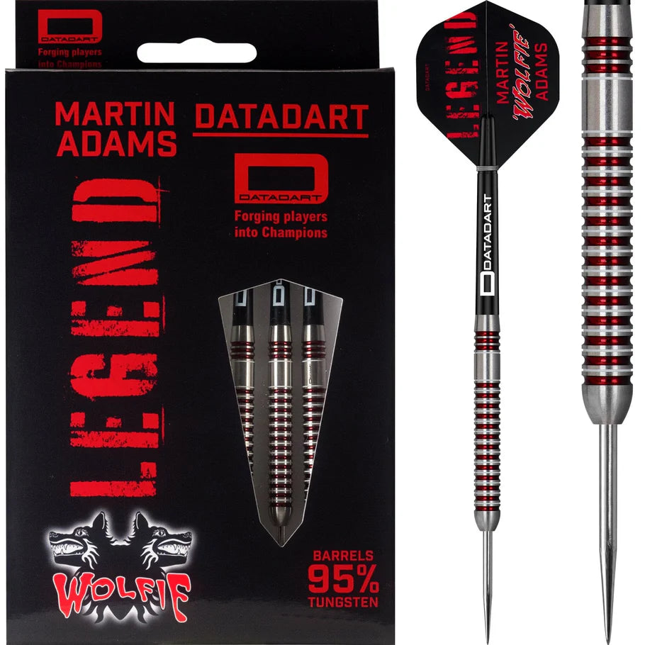 Datadart Martin Adams 95% Tungsten Steel Tip Darts