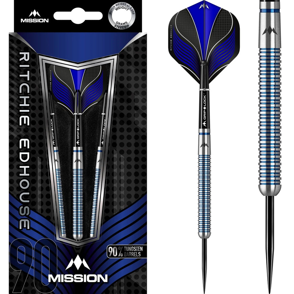 Mission Ritchie Edhouse 90% Tungsten Steel Tip Darts