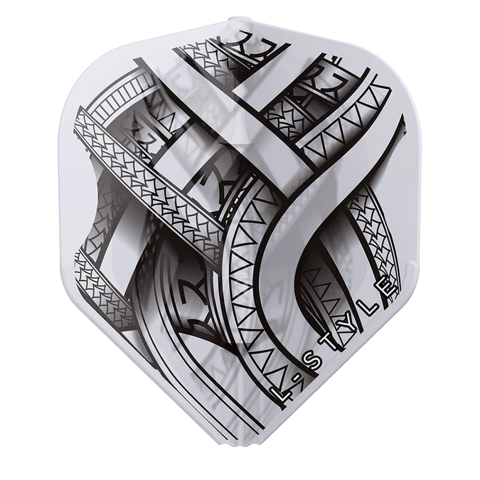 L-Style EZ Flights - Integrated Champagne Ring - L1 Mike De Decker - Type A - Black