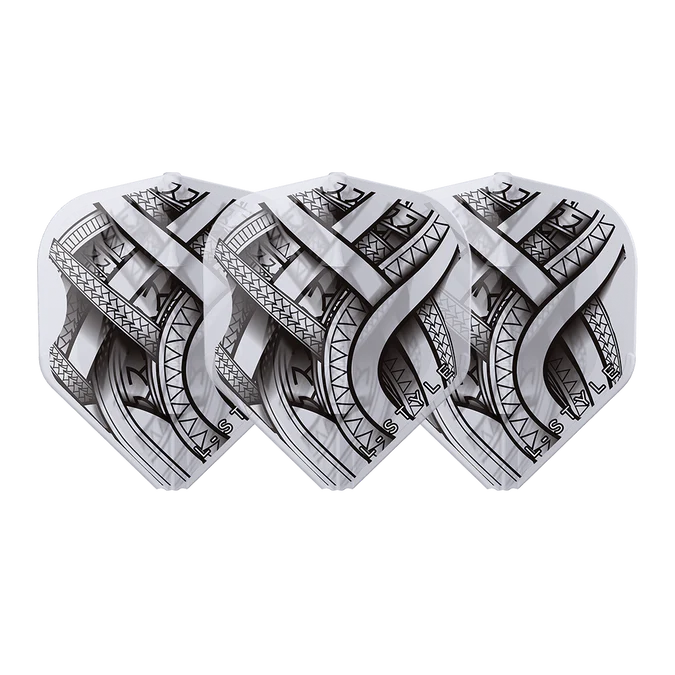 L-Style EZ Flights - Integrated Champagne Ring - L1 Mike De Decker - Type A - Black