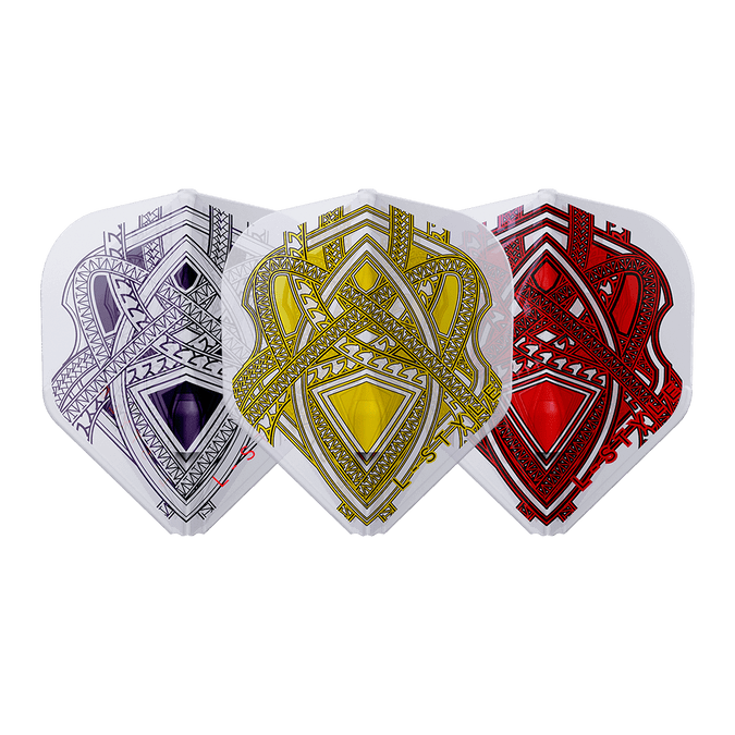 L-Style EZ Flights - Integrated Champagne Rings - L1 Mike De Decker - Type B - Clear